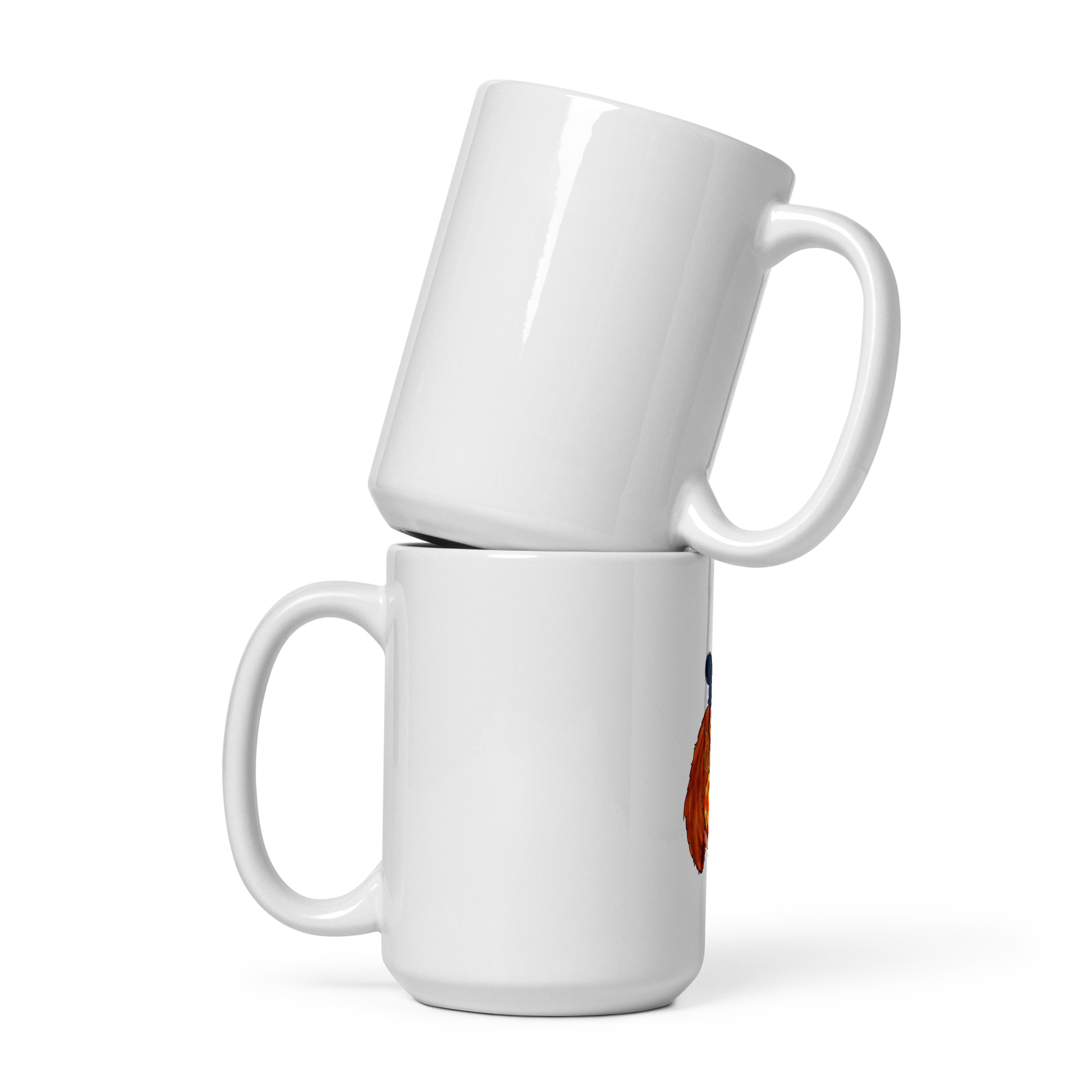 Mug Blanc Brillant – Image 3