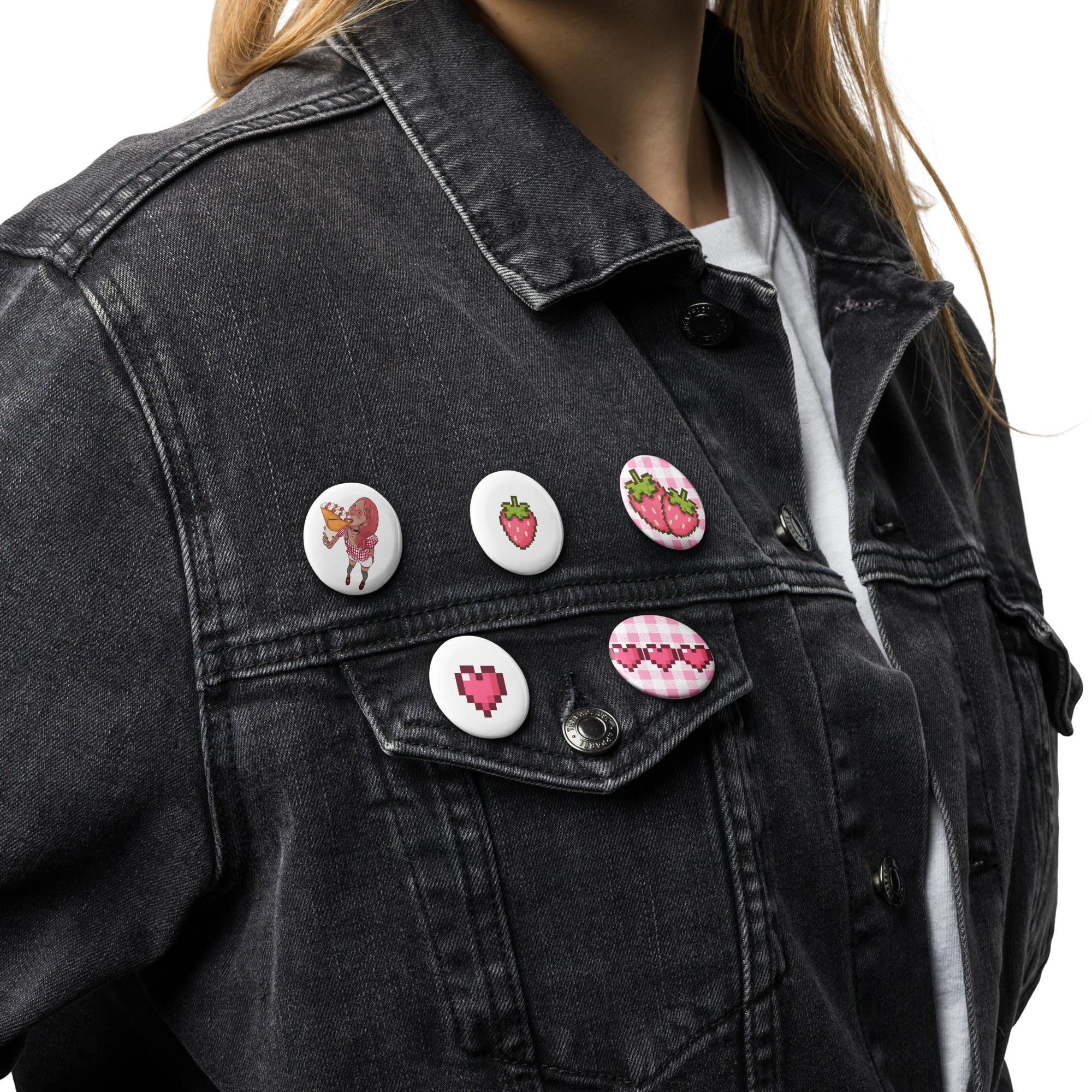Set de pins fraise – Image 5