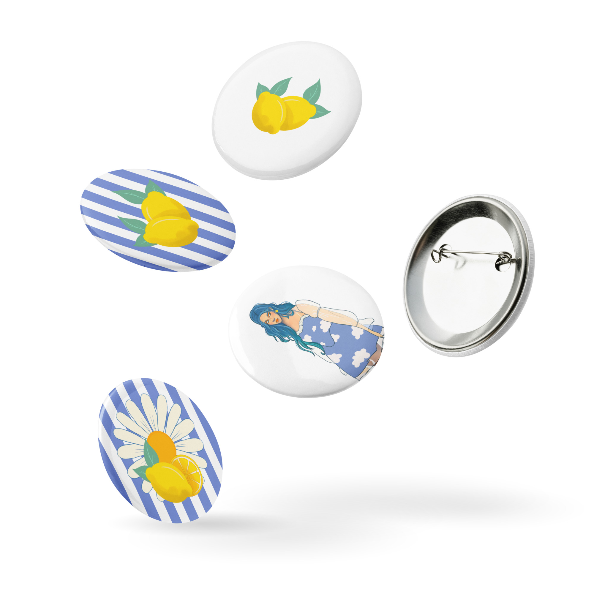 Set de pins citrons – Image 4